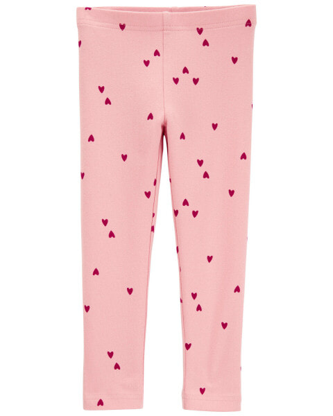 Toddler Heart Leggings 2T