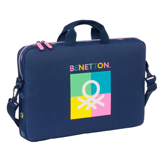 Чемодан для ноутбука Benetton Cool Тёмно Синий 40 x 27 x 4 cm