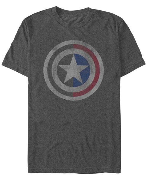 Men's Captain Half Shield Short Sleeve T-shirt