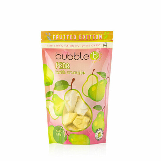 Bubble T Cosmetics Pear Bath Crumble Грушевое средство для ванн с эфирными маслами и алоэ вера 250 г
