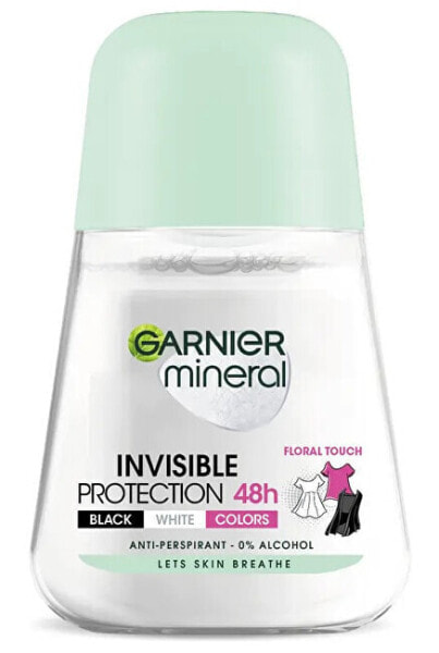 Mineral antiperspirant for long-lasting freshness Roll-on Invisible 50 ml