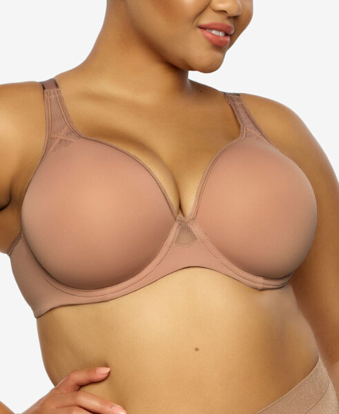 Plus Size Amaranth Lightweight Lightly Lined Underwire Bra