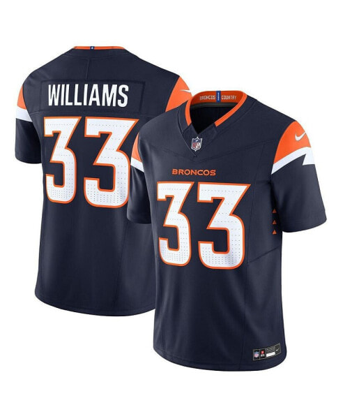 Men's Javonte Williams Navy Denver Broncos Alternate Vapor F.U.S.E. Limited Jersey