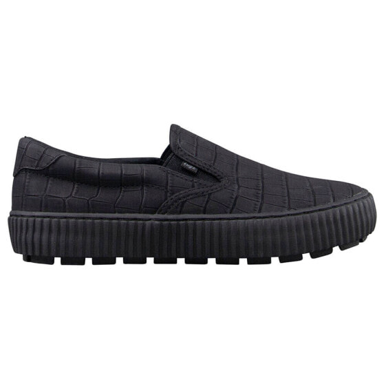 Lugz Spell Slip On Womens Black Sneakers Casual Shoes WSPELD-0055