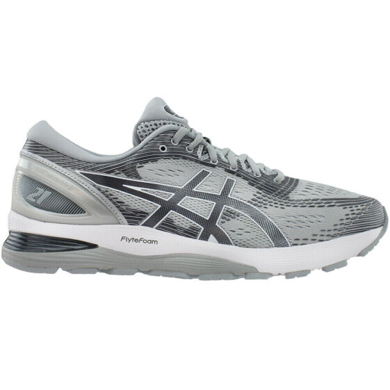 ASICS GelNimbus 21 Running Mens Silver Sneakers Athletic Shoes 1011A169-020