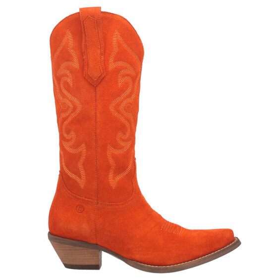 Dingo Out West Tall Snip Toe Womens Orange Casual Boots DI920-800