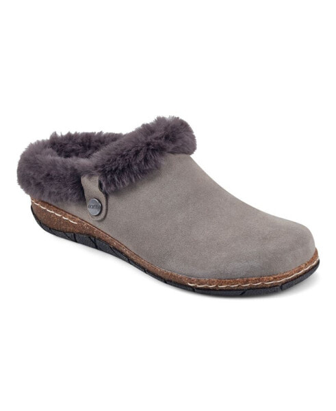 Women's Elena Cold Weather Round Toe Casual Slip On Clogs