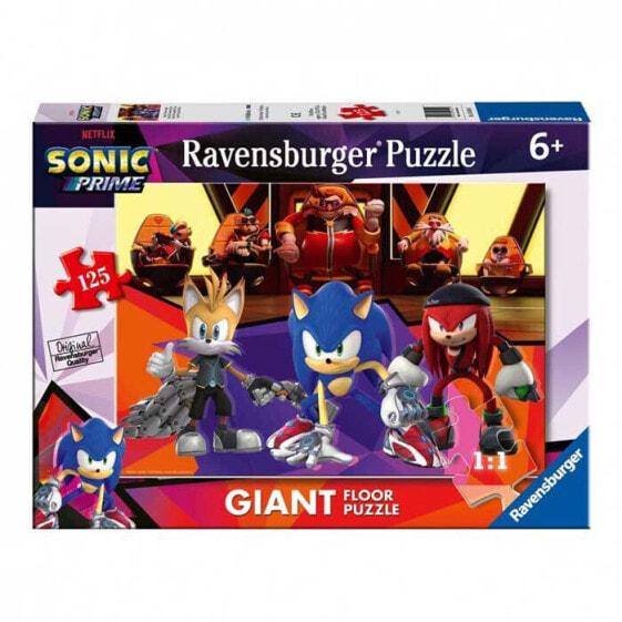 Развивающий пазл Ravensburger Sonic Giant 125 деталей