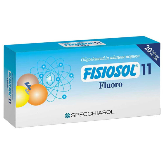 SPECCHIASSOL Fisiosol 11 Fluorine Trace Elements 20 Vials