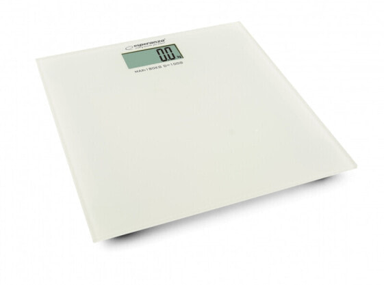 ESPERANZA EBS002W - Electronic personal scale - 180 kg - 100 g - White - kg - lb - ST - Rectangle