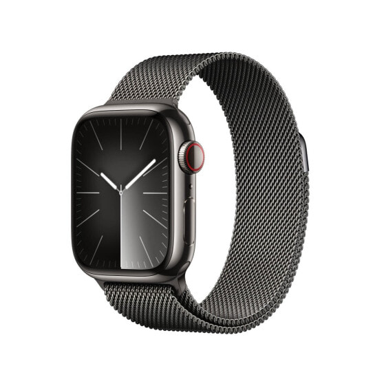 Apple Watch Series 9 Edelstahl Graphit"Graphit 41 mm Graphit GPS + Cellular