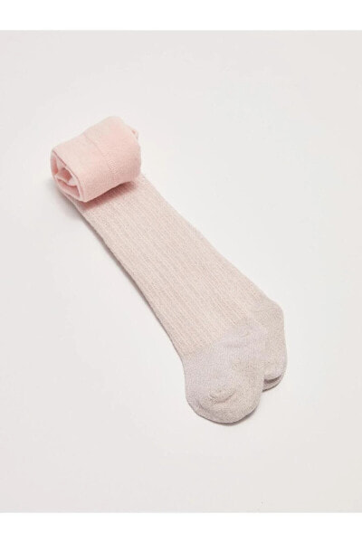LCW baby Kız Bebek Külotlu Çorap