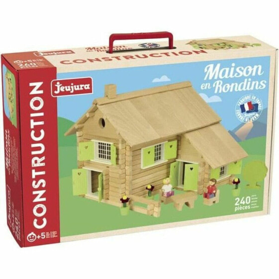 Интерактивная игрушка Jeujura Деревянный домик 240 предметов