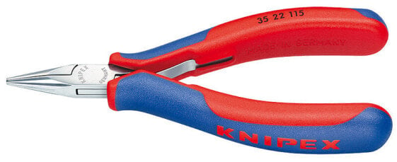 KNIPEX 35 22 115 - Needle-nose pliers - 1.5 mm - 2.25 cm - Steel - Blue/Red - 11.5 cm