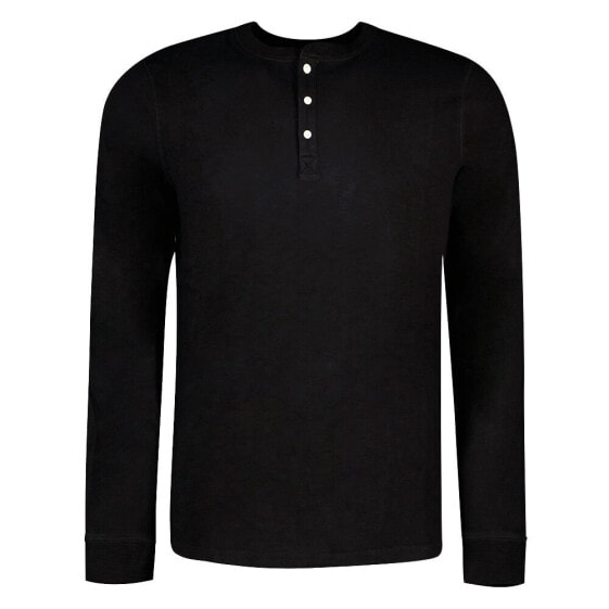 SUPERDRY Henley long sleeve T-shirt