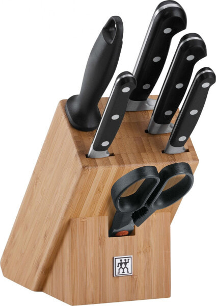 Zwilling Zestaw 4 noży w drewnianym bloku Zwilling Professional S