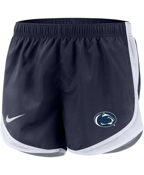 Women's Navy Penn State Nittany Lions Tempo Performance Shorts