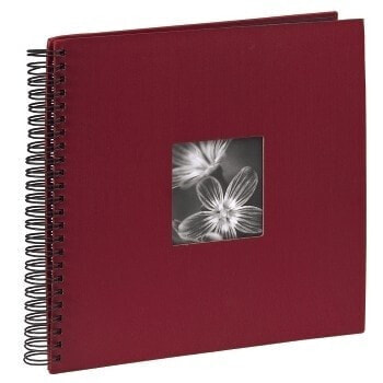 Hama Spiral Album "Fine Art" - burgundy - 34x32/50 - Red - 10 x 15 - 13 x 18 - 340 mm - 320 mm
