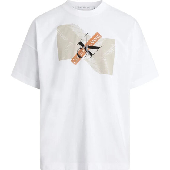 CALVIN KLEIN JEANS Skyscraper Urban Graphic short sleeve T-shirt