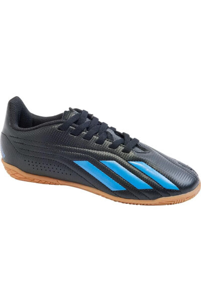 Бутсы футбольные Adidas Deportivo II В синем и черном цветах