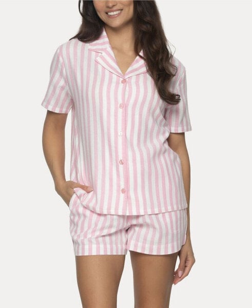 Women's Mirielle 2 Pc. Shorts Pajama Set