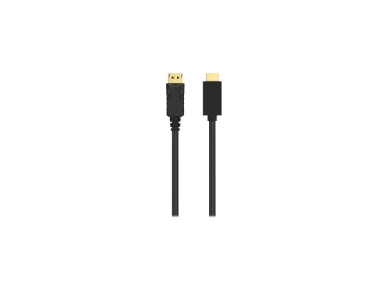 Belkin F2CD001B03-E 3 ft. Black DisplayPort to HDMI® Cable Male to Male