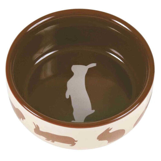 TRIXIE Ceramic Motifs Rabbits 11 cm Bowl