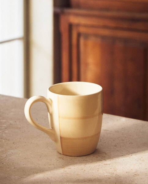 Earthenware spinwash mug