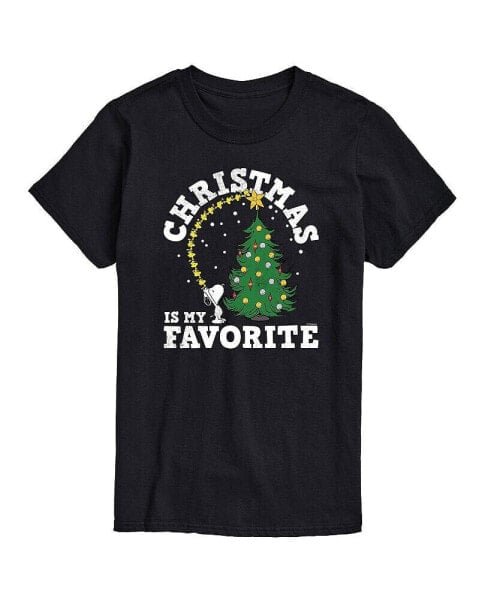 Men's Peanuts Christmas is My Favorite Short Sleeve T-shirt