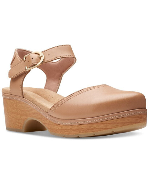 Paizlee Bay Clog-Style Block Heel Platform Shoes