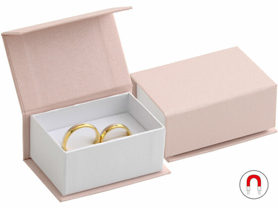 Powder pink gift box for wedding rings VG-7 / A5 / A1