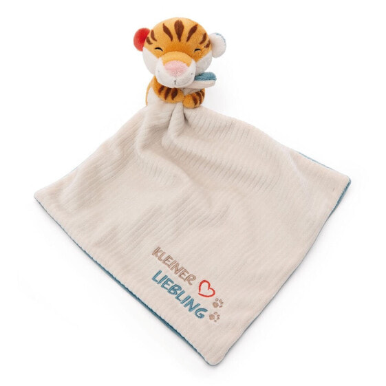 NICI 22x22 cm With Soft Toy Tiger 12 cm On Header Card doudou