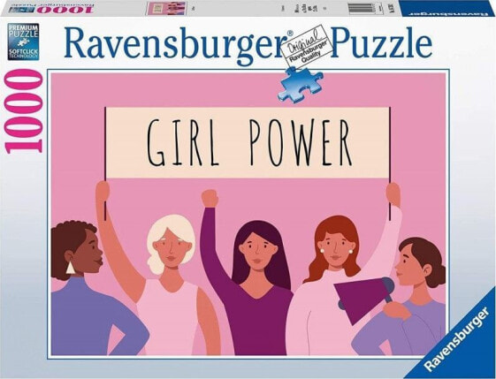 Ravensburger Puzzle 2D 1000 elementów Girl power