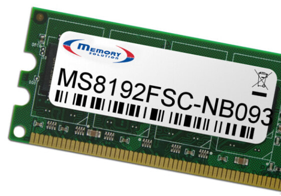 Memorysolution Memory Solution MS8192FSC-NB093 - 8 GB