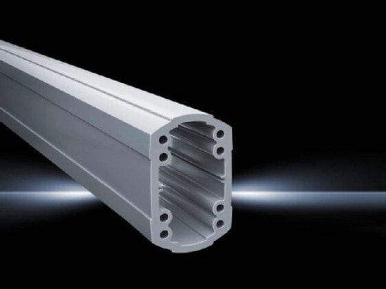 Rittal CP 6212.100 - Straight cable tray - 1 m - Aluminium - Plastic - White
