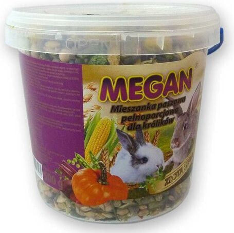 Корм для кроликов Megan Naturalny pokarm для кролика 1 л/500 г - ME38