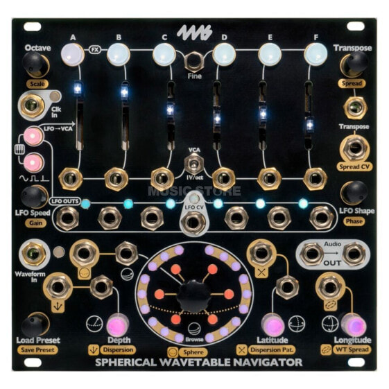 4ms Spherical Wavetable Navigator