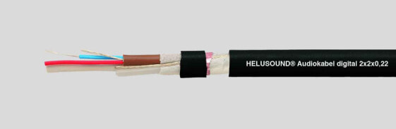 Helukabel 400029 - Low voltage cable - Black - Polyvinyl chloride (PVC) - Cooper - 0.22 mm² - 85 kg/km