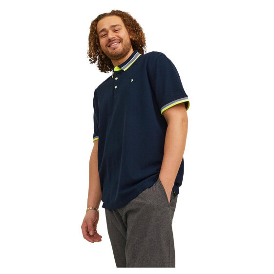 JACK & JONES Essential Paulos Plus Size Short Sleeve Polo Shirt