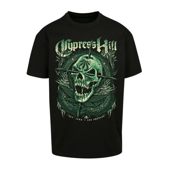 Футболка мужская Mister Tee Skull Crossbon Essential Urban Classics Cypress Hill Oversize 100% хлопок