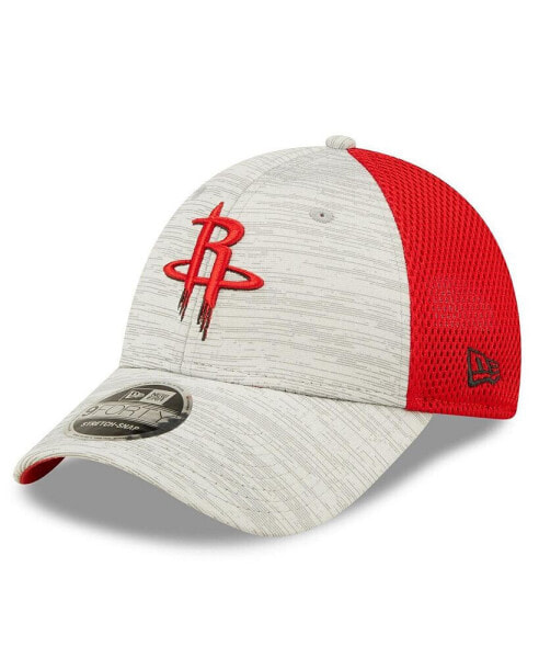 Men's Gray, Red Houston Rockets Active 9FORTY Snapback Hat