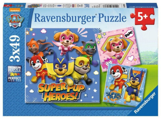 Ravensburger Puzzle 3x49 Psi Patrol (080366)