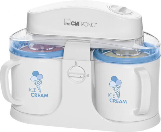 Clatronic ICM 3650 - 0.5 L - 30 min - 2 bowls - White - 12 W - 220-240 V