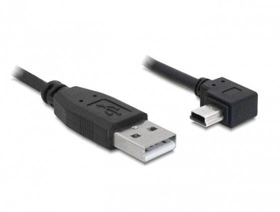 Кабель Delock 82684 - 5 м - USB A - Mini-USB B - USB 2.0 - Male/Male - Черный