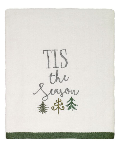 Christmas Trees Holiday Cotton Bath Towel, 27" x 50"