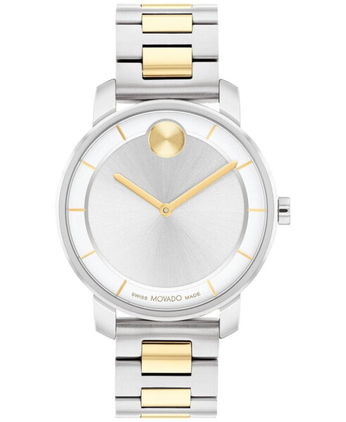 Women's Bold Access Swiss Quartz Two Tone Stainless Steel Watch 34mm