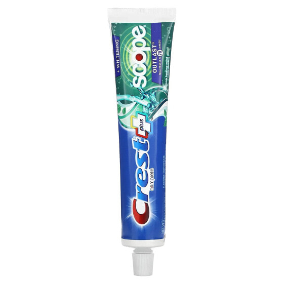 Complete, Scope, Outlast Plus Whitening, Fluoride Toothpaste, Long Lasting Mint, 5.4 oz (153 g)