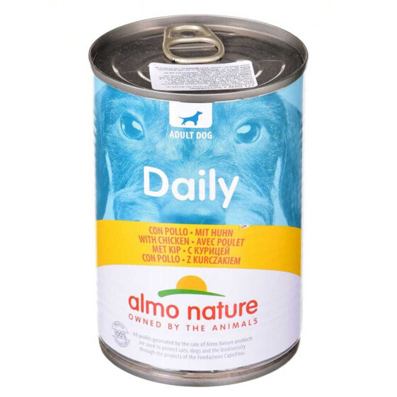 ALMO NATURE Daily Menu Dog Chicken 400g Wet Dog Food