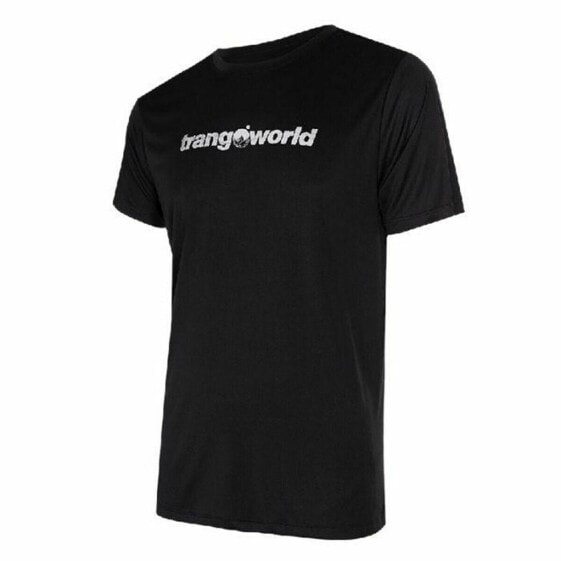 Men’s Short Sleeve T-Shirt Trangoworld Cajo Th Black