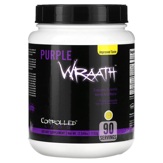 Аминокислоты controlled labs Purple Wraath, Purple Lemonade 1152 г